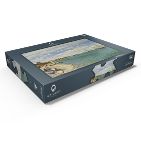 Darstellung des Puzzle Motivs Regatta at Sainte-Adresse (1867) by Claude Monet - Puzzleteile: 1000