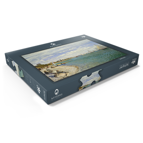 Darstellung des Puzzle Motivs Regatta at Sainte-Adresse (1867) by Claude Monet - Puzzleteile: 200