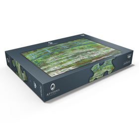 Darstellung des Puzzle Motivs The Japanese Footbridge (1899) by Claude Monet - Puzzleteile: 1000