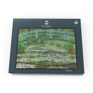 The Japanese Footbridge (1899) by Claude Monet 200 Puzzle Schachtel Ansicht3