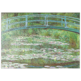 Darstellung des Puzzle-Motivs The Japanese Footbridge (1899) by Claude Monet – Puzzleteile: 200