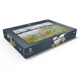 Alternative Darstellung des Puzzle-Motivs Île aux Fleurs near Vétheuil (1880) by Claude Monet – Puzzleteile: 1000