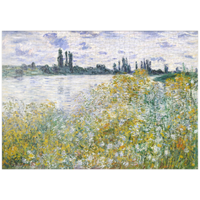 Darstellung des Puzzle-Motivs Île aux Fleurs near Vétheuil (1880) by Claude Monet – Puzzleteile: 1000