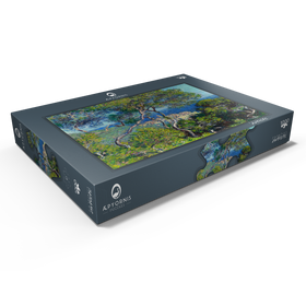 Darstellung des Puzzle Motivs Bordighera (1884) by Claude Monet - Puzzleteile: 1000