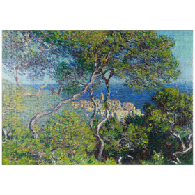 Darstellung des Puzzle-Motivs Bordighera (1884) by Claude Monet – Puzzleteile: 1000