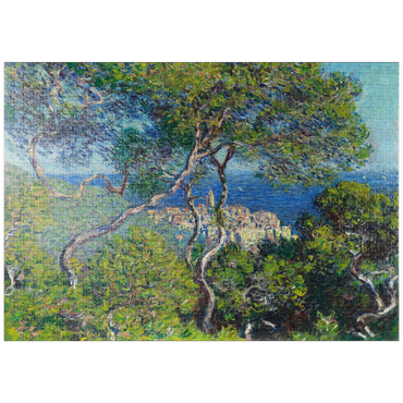 puzzleplate Bordighera (1884) by Claude Monet 1000 Puzzle