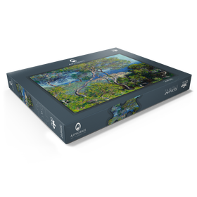 Darstellung des Puzzle Motivs Bordighera (1884) by Claude Monet - Puzzleteile: 200