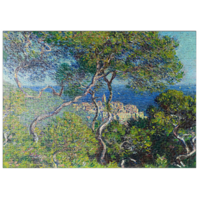 Darstellung des Puzzle-Motivs Bordighera (1884) by Claude Monet – Puzzleteile: 500