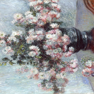 Chrysanthemums (1882) by Claude Monet 1000 Puzzle 3D Modell