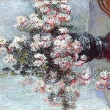 Chrysanthemums (1882) by Claude Monet 200 Puzzle 3D Modell