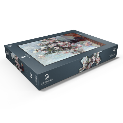 Chrysanthemums (1882) by Claude Monet 500 Puzzle Schachtel Ansicht1