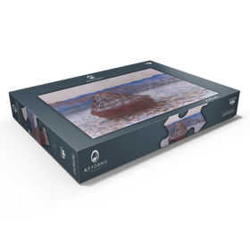 Darstellung des Puzzle Motivs Haystacks (1890-1891) by Claude Monet - Puzzleteile: 1000