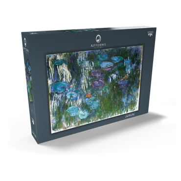 Water Lilies (1916–1919) by Claude Monet 1000 Puzzle Schachtel Ansicht2