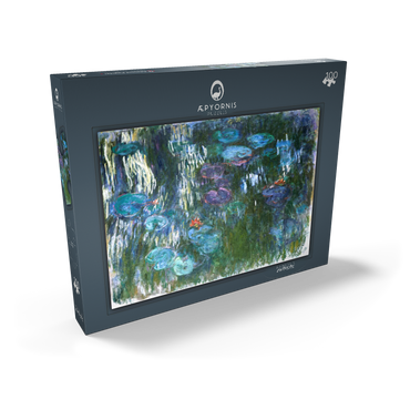 Water Lilies (1916–1919) by Claude Monet 100 Puzzle Schachtel Ansicht2