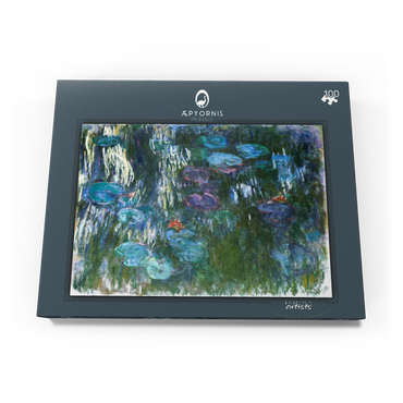 Water Lilies (1916–1919) by Claude Monet 100 Puzzle Schachtel Ansicht3