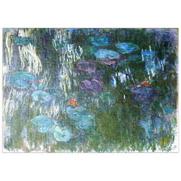 puzzleplate Water Lilies (1916–1919) by Claude Monet 200 Puzzle