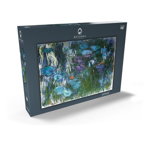 Water Lilies (1916–1919) by Claude Monet 500 Puzzle Schachtel Ansicht2