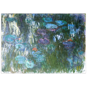 Darstellung des Puzzle-Motivs Water Lilies (1916-1919) by Claude Monet – Puzzleteile: 500