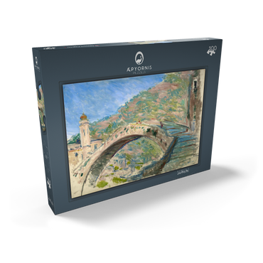 Claude Monet's Bridge at Dolceacqua (1884) 100 Puzzle Schachtel Ansicht2