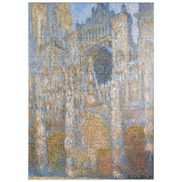 puzzleplate Claude Monet's Rouen Cathedral, the Façade in Sunlight (ca. 1892–1894) 100 Puzzle