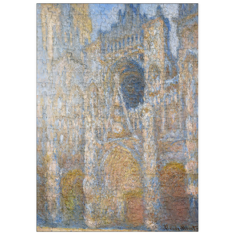 puzzleplate Claude Monet's Rouen Cathedral, the Façade in Sunlight (ca. 1892–1894) 200 Puzzle