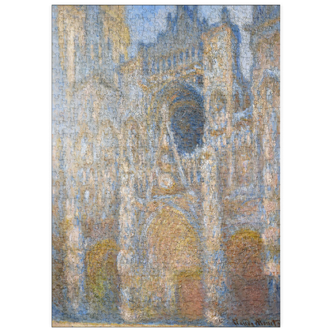 puzzleplate Claude Monet's Rouen Cathedral, the Façade in Sunlight (ca. 1892–1894) 500 Puzzle