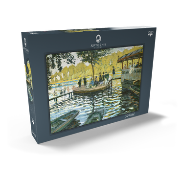 La Grenouillère (1869) by Claude Monet 1000 Puzzle Schachtel Ansicht2