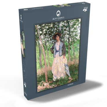 The Stroller (1887) by Claude Monet 100 Puzzle Schachtel Ansicht2