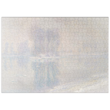 puzzleplate Ice Floes (1893) by Claude Monet 500 Puzzle