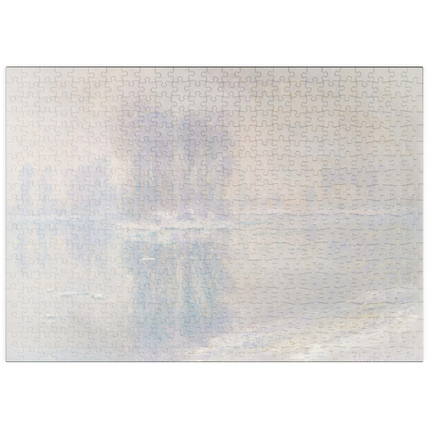 puzzleplate Ice Floes (1893) by Claude Monet 500 Puzzle
