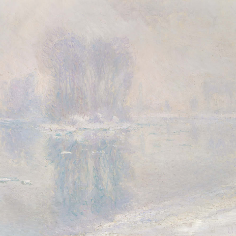 Ice Floes (1893) by Claude Monet 500 Puzzle 3D Modell