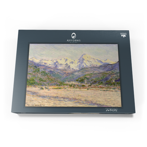 The Valley of the Nervia (1884) by Claude Monet 1000 Puzzle Schachtel Ansicht3