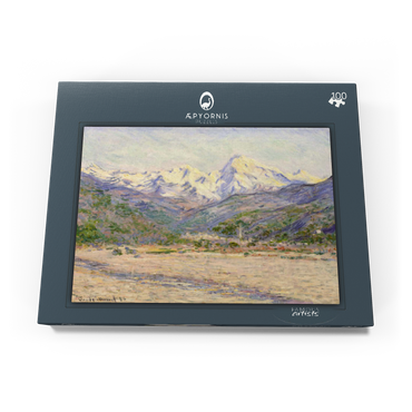 The Valley of the Nervia (1884) by Claude Monet 100 Puzzle Schachtel Ansicht3