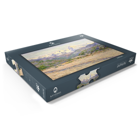 Alternative Darstellung des Puzzle-Motivs The Valley of the Nervia (1884) by Claude Monet – Puzzleteile: 200
