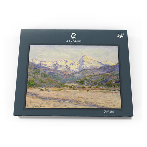 The Valley of the Nervia (1884) by Claude Monet 200 Puzzle Schachtel Ansicht3