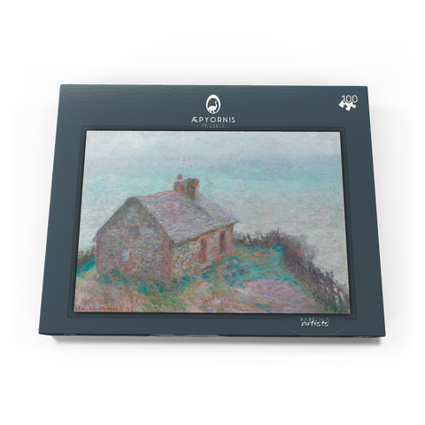 The Customs House at Varengeville (1897) by Claude Monet 100 Puzzle Schachtel Ansicht3