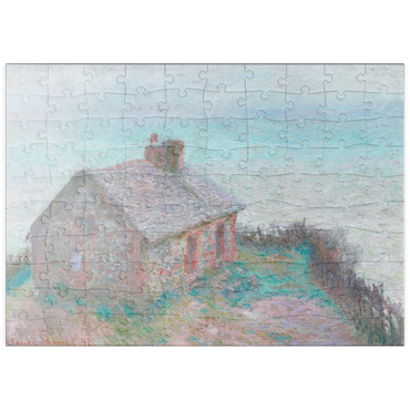puzzleplate The Customs House at Varengeville (1897) by Claude Monet 100 Puzzle