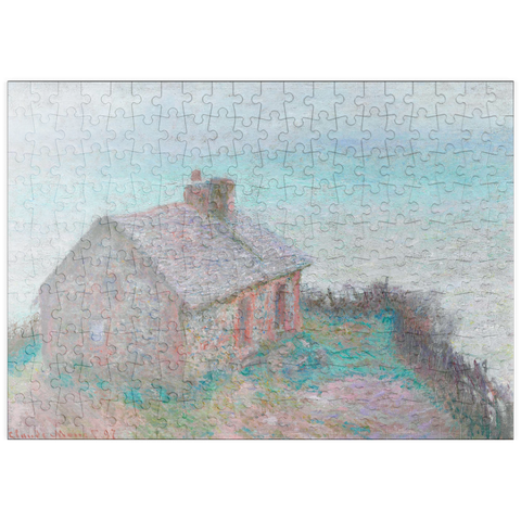 puzzleplate The Customs House at Varengeville (1897) by Claude Monet 200 Puzzle