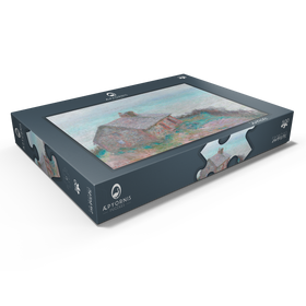 Darstellung des Puzzle Motivs The Customs House at Varengeville (1897) by Claude Monet - Puzzleteile: 500