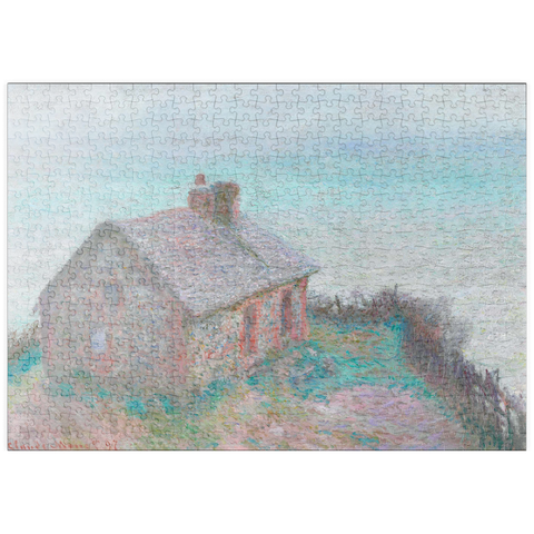 puzzleplate The Customs House at Varengeville (1897) by Claude Monet 500 Puzzle