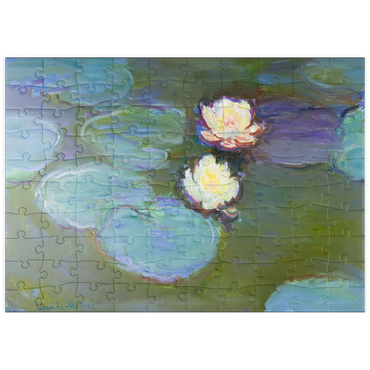 puzzleplate Nympheas (1897–1898) by Claude Monet 100 Puzzle