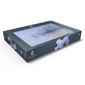 Alternative Darstellung des Puzzle-Motivs Île aux Orties near Vernon (1897) by Claude Monet – Puzzleteile: 1000