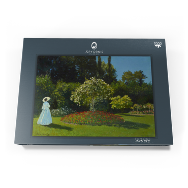 Claude Monet's Lady in the garden (1867) 1000 Puzzle Schachtel Ansicht3
