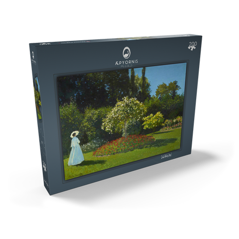 Claude Monet's Lady in the garden (1867) 200 Puzzle Schachtel Ansicht2