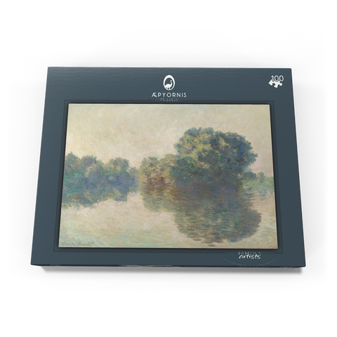 The Seine at Giverny (1897) by Claude Monet 100 Puzzle Schachtel Ansicht3
