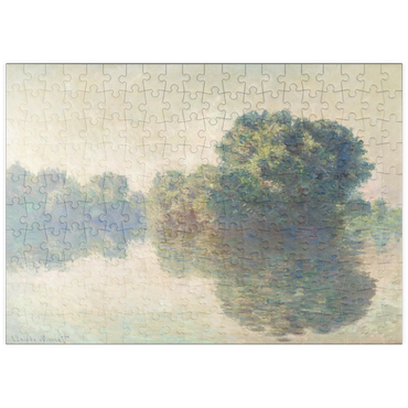 puzzleplate The Seine at Giverny (1897) by Claude Monet 200 Puzzle