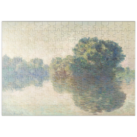 Darstellung des Puzzle Motivs The Seine at Giverny (1897) by Claude Monet - Puzzleteile: 200