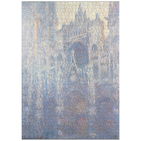 Darstellung des Puzzle-Motivs The Portal of Rouen Cathedral in Morning Light (1894) by Claude Monet – Puzzleteile: 1000