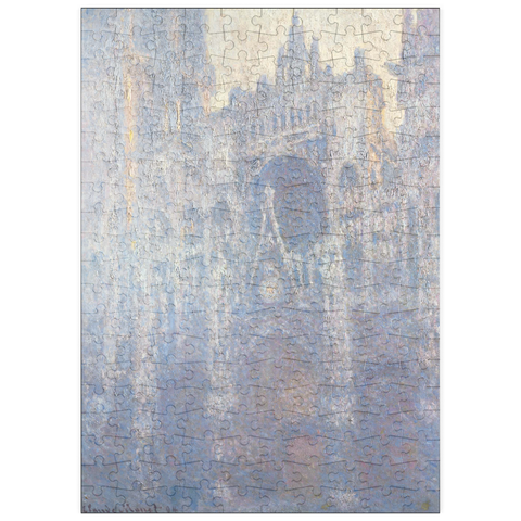 puzzleplate The Portal of Rouen Cathedral in Morning Light (1894) by Claude Monet 200 Puzzle