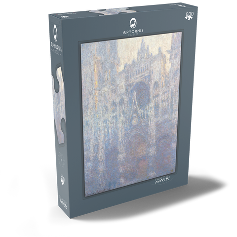 The Portal of Rouen Cathedral in Morning Light (1894) by Claude Monet 500 Puzzle Schachtel Ansicht2